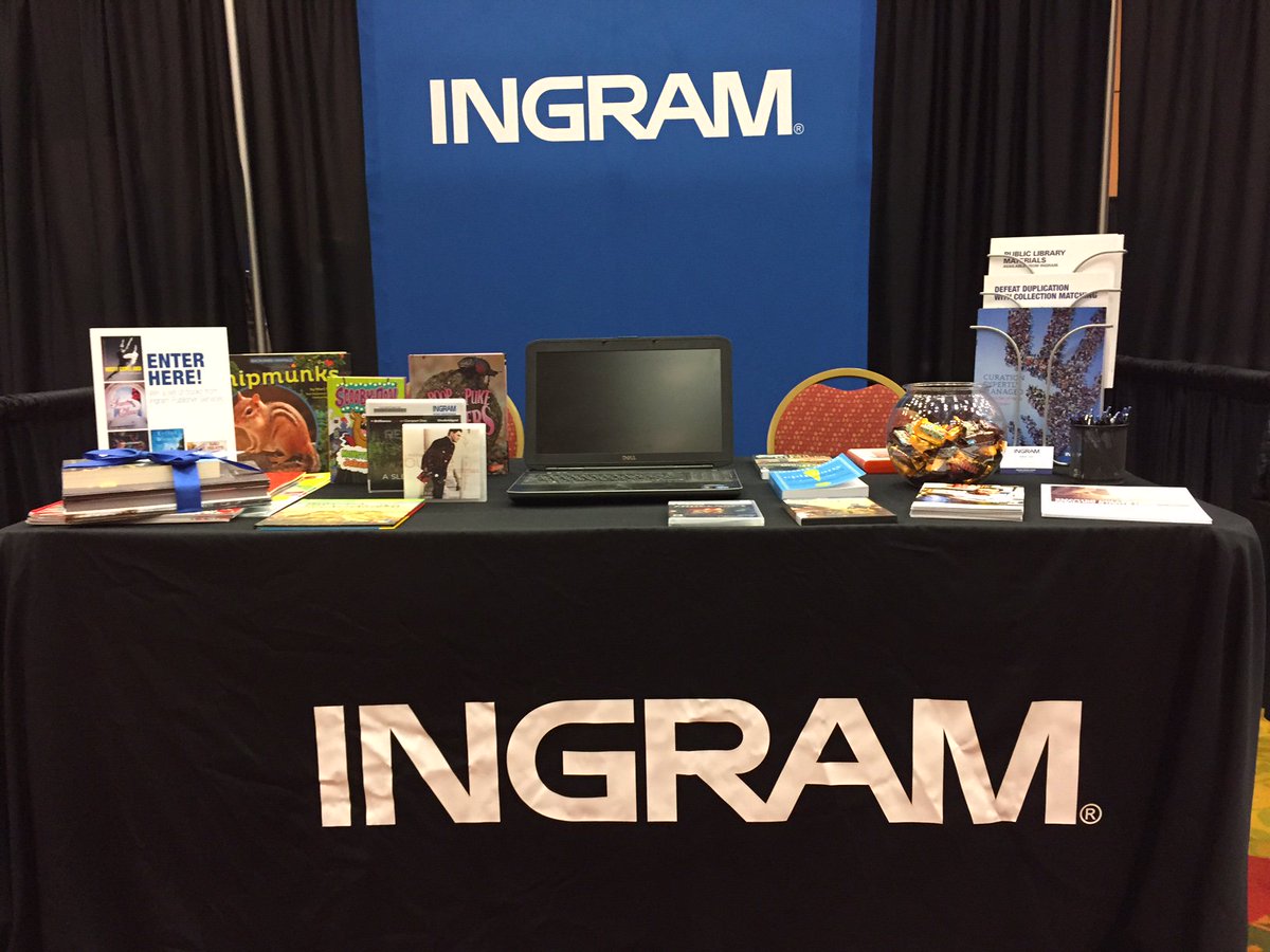 IngramContent's tweet photo. #ICYMI BOOK GIVEAWAYS at our booth! Thanks, Dolores Public Library and High Plains Library #CoCALCON15 https://t.co/vuvPO19vZw