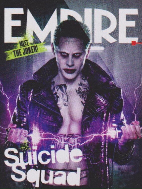 ProphetsofGeek's tweet image. Another look at The Joker from an alternate Empire Magazine cover.

#SuicideSquad #Geek