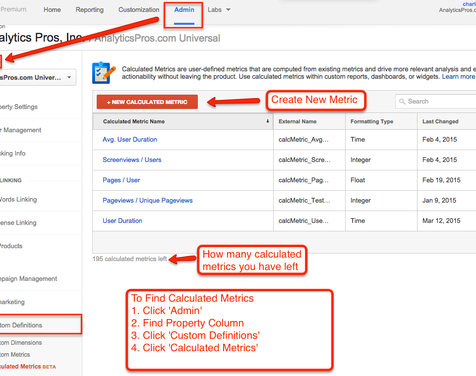 googleanalytics's tweet photo. 25 Calculated Metrics for Google Analytics: https://t.co/Sz7dFcsWsB [via @CharlesFarina / @analyticspros] https://t.co/CSko4T0Xot