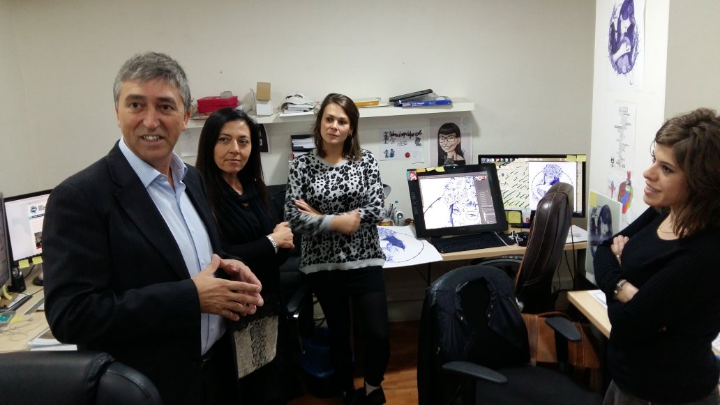 rafacliment_'s tweet photo. De visita en #ontinet.com @ESET @ed_babylon. Dins nostre paradigma de model empresarial. @gva_economia @compromis https://t.co/kbbyinkuOO