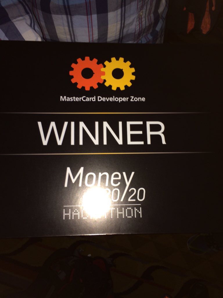MessiahJacobs's tweet image. Have a #GREAT team! Feels good to be a #winner! #hackathon #startuplife #MasterCard #money2020 #Vegas #startupgrind