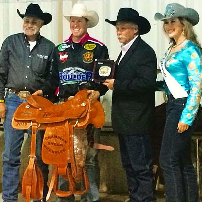 knukleenergy's tweet photo. @JoshPeekRodeo coming home with the over all's and all around cowboy!!! #knukleenergy #teampeek #knuklefamily https://t.co/oQbpDNvbJf