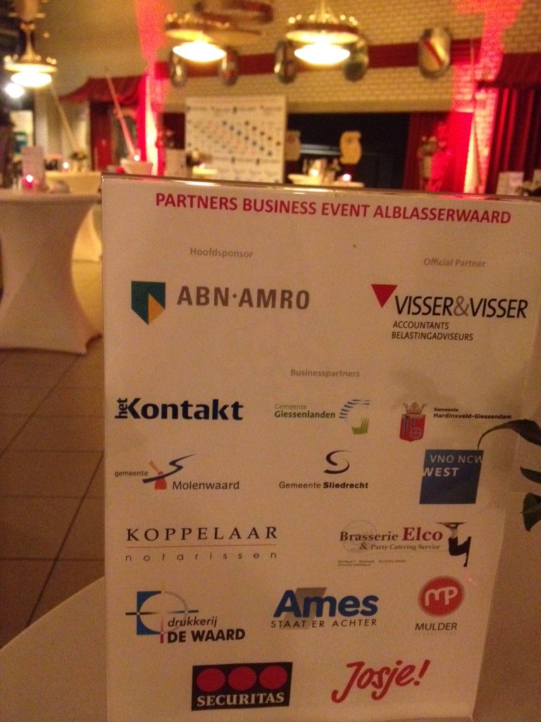 Helemaal klaar voor het Business Event Alblasserwaard <a href="/DeLockhorst/">Bronbad de Lockhorst</a> #BEAL15