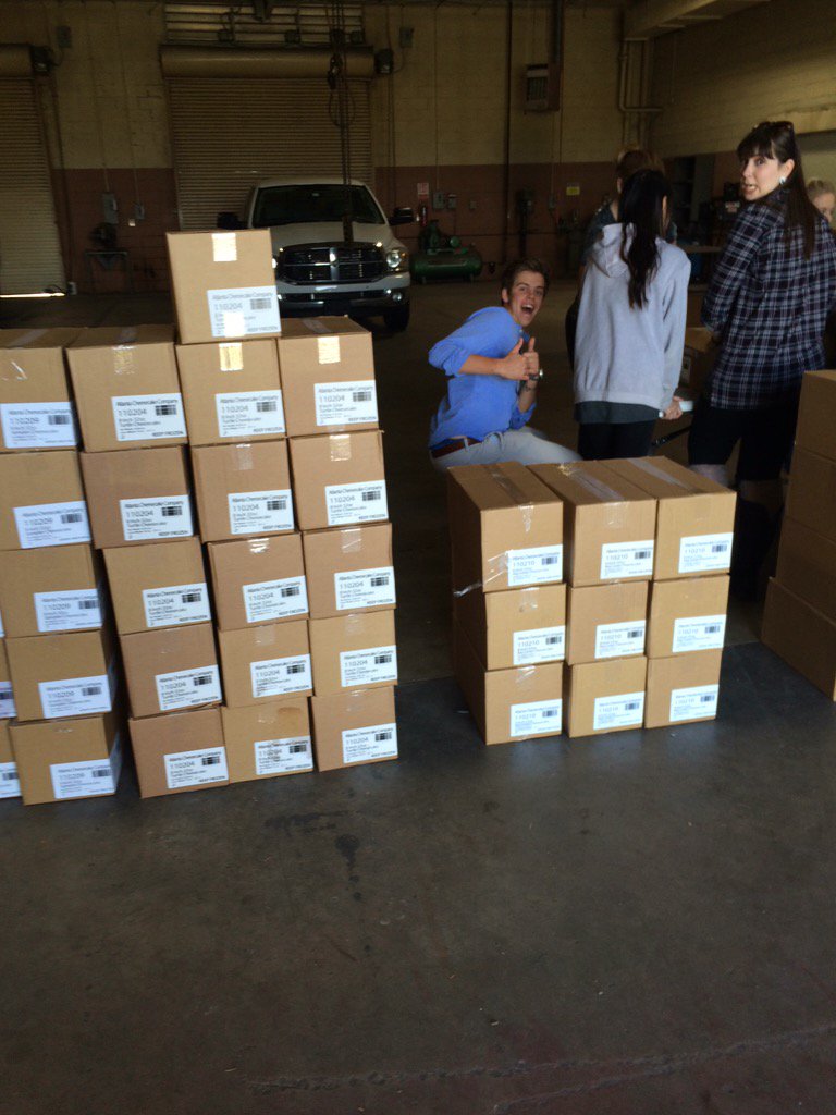 Cheesecakes came in today! Come pick them up at the ag barn ASAP. I will be here until 6.