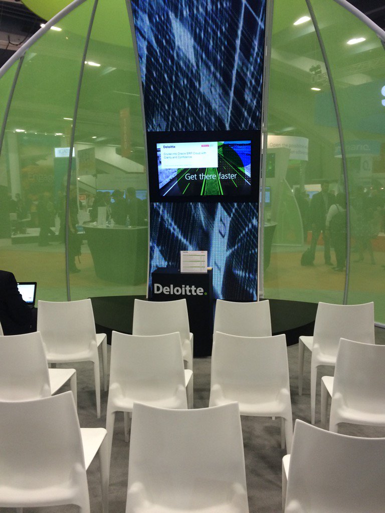 MHeim02's tweet photo. Join me at 11 to learn more about transitioning to the cloud #DeloitteOracleOOW https://t.co/BI48ilmP4m
