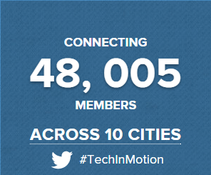 CaraKSweeney's tweet photo. Connect with 48,005 #TechinMotion members. Join the #Boston chapter: https://t.co/ykvXZWD3Z9 #Countdown50k https://t.co/EUcEwNC7H3