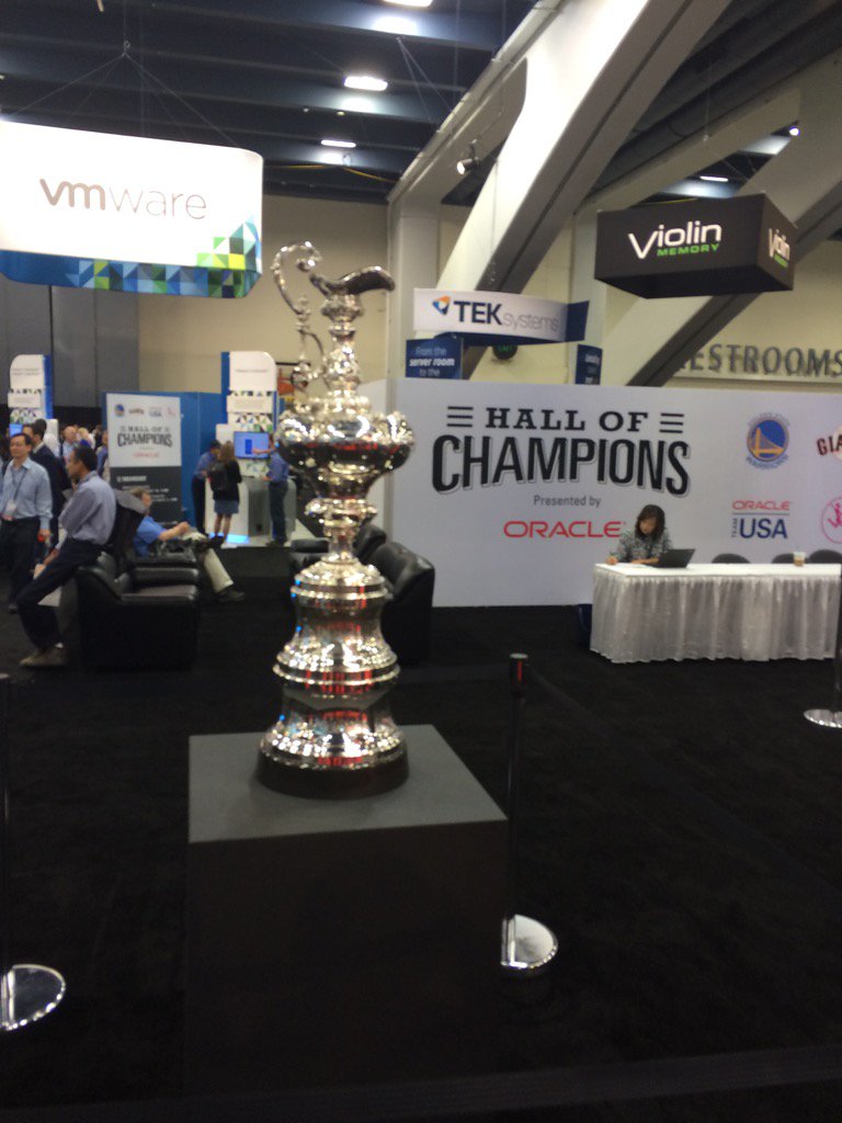 MHeim02's tweet photo. #winning #DeloitteOracleOOW https://t.co/JLnmefRAFw