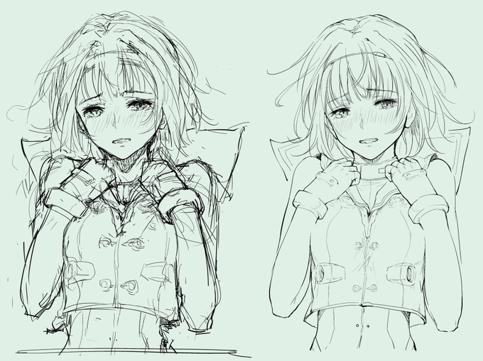 ネーム進まず現実逃避らくがき。 今期アニメデ一番かわいい子。 放送で見せたら誰か分からんって言われたけど、いや服装でわかるだろ!!  ・・・ところで今期アニメ、姫キャラ多くない?流行? 