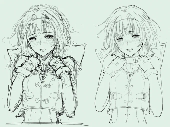 ネーム進まず現実逃避らくがき。 今期アニメデ一番かわいい子。 放送で見せたら誰か分からんって言われたけど、いや服装でわかるだろ!!  ・・・ところで今期アニメ、姫キャラ多くない?流行? 