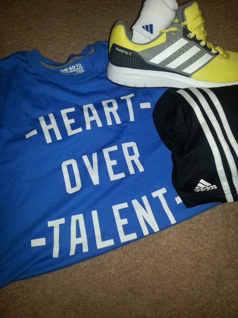 coachkhorton's tweet photo. New brand but same tradition!  2hours to go time #heartovertalent https://t.co/bSSaJzy7lz