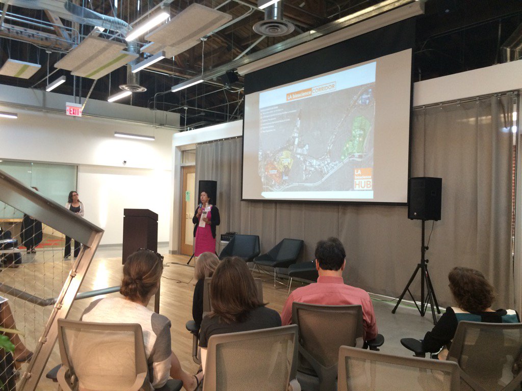 LABioscienceHub's tweet photo. The #LABioscienceCorridor is the next great place for urban manufacturing. #mfgsummit https://t.co/t9P2HjUIuh