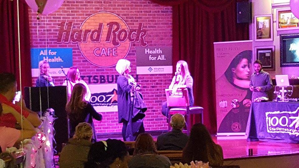 PghStrides's tweet photo. Hanging out at the #pinktober fashion show at Hard Rock Pgh! @ElistaB #pghstrides https://t.co/VYDKoxQduK