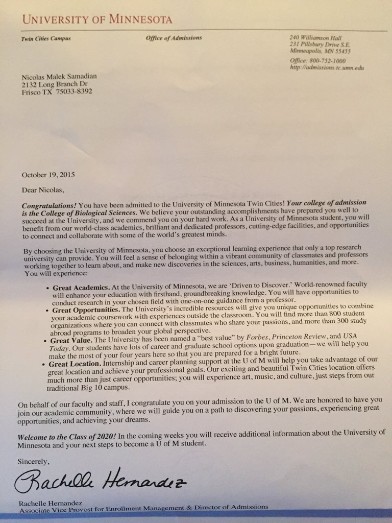 nicolas samadian on quot got my acceptance nicolas samadian on quot got my acceptance