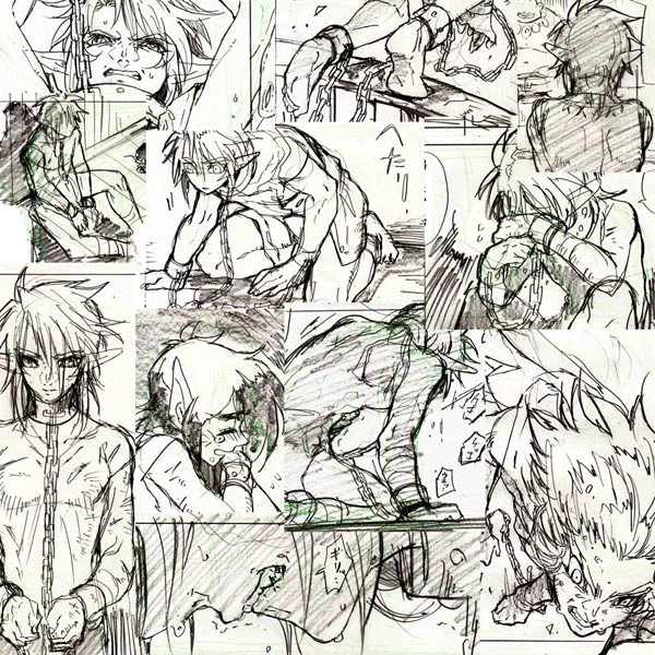ここ2週間程休みなかった割には漫画47Pまで下書きが終わりました…やっとモブおじさん編が終わった…人生初のモブ攻め恥ずかしくて死にそう!こんなに恥ずかしいとは思わなかった…
あと完全に個人的趣味ですがラヴィオも奴隷役で少し出ます 