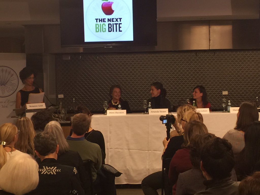 RLA_PR's tweet photo. @LesDamesNY #NextBigBite @Cuisinart @CuisinartPR sponsor panel begins! https://t.co/L7fv1BhSEz