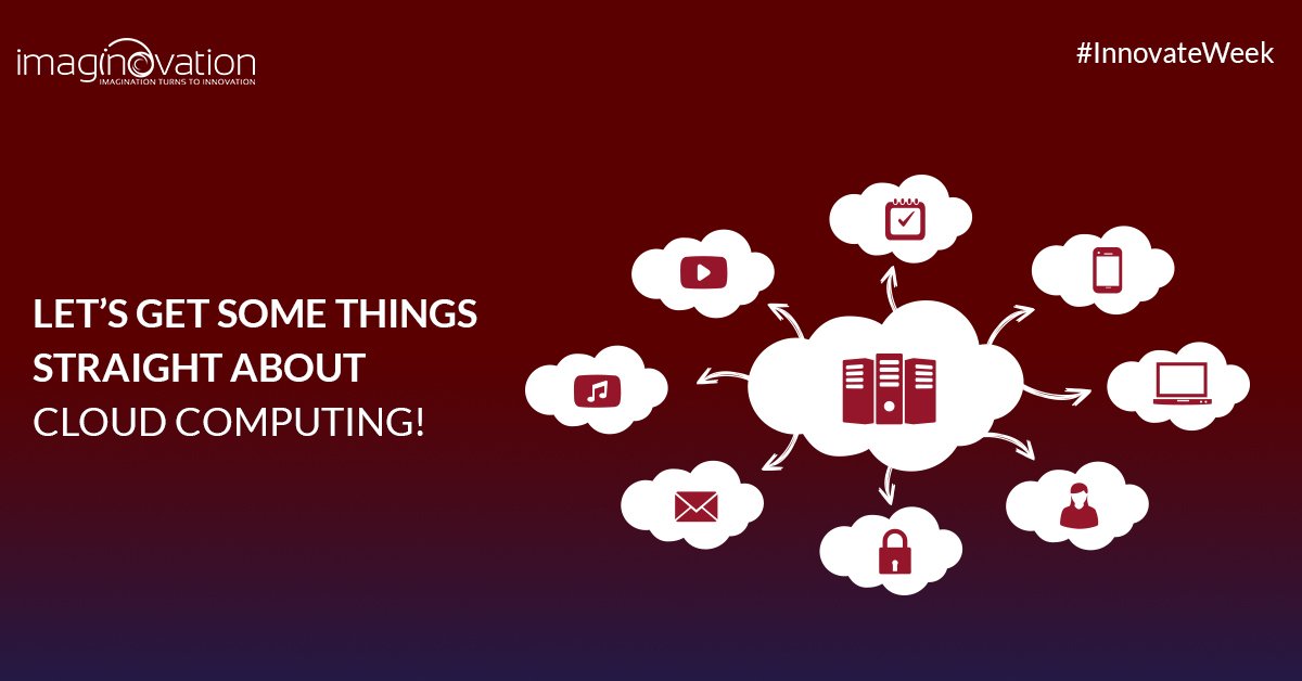 ImaginovationCo's tweet photo. 4 myths on cloud computing busted..https://t.co/EOeifumvpS #cloudcomputing #InnovateWeek https://t.co/ZCfNlOXJXr