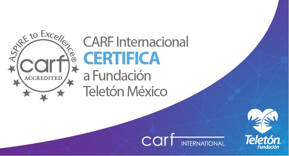 solantons's tweet photo. CARF certifica al Sistema Infantil Teletón. https://t.co/PvLvDzroZe