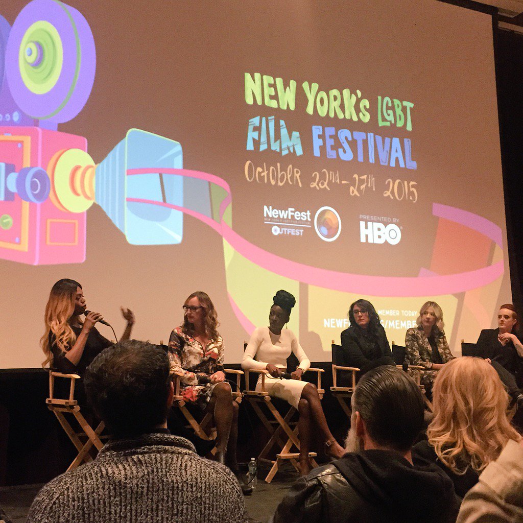 SMRushford's tweet photo. Incredible work by the @HerStoryShow! Informative and entertaining screening. Mazel! #NewFest2015 https://t.co/wAvbc3YIAp