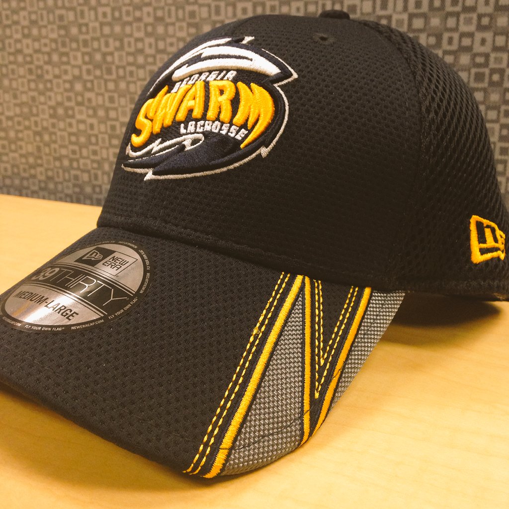 GeorgiaSwarmLAX's tweet photo. RT for a chance 2 win the official @NewEraCap of the #Swarm. Same cap worn by the Thompson's &amp; @RickLewis21 today! https://t.co/AkscBbA767