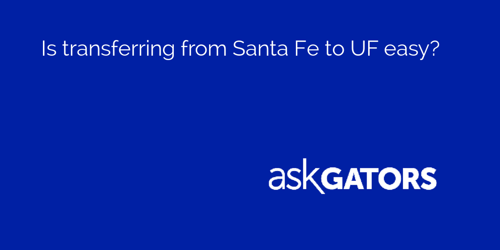 AskGators's tweet image. Is transferring from Santa Fe to UF easy?

Learn here: asku.co/AskGators/ques…