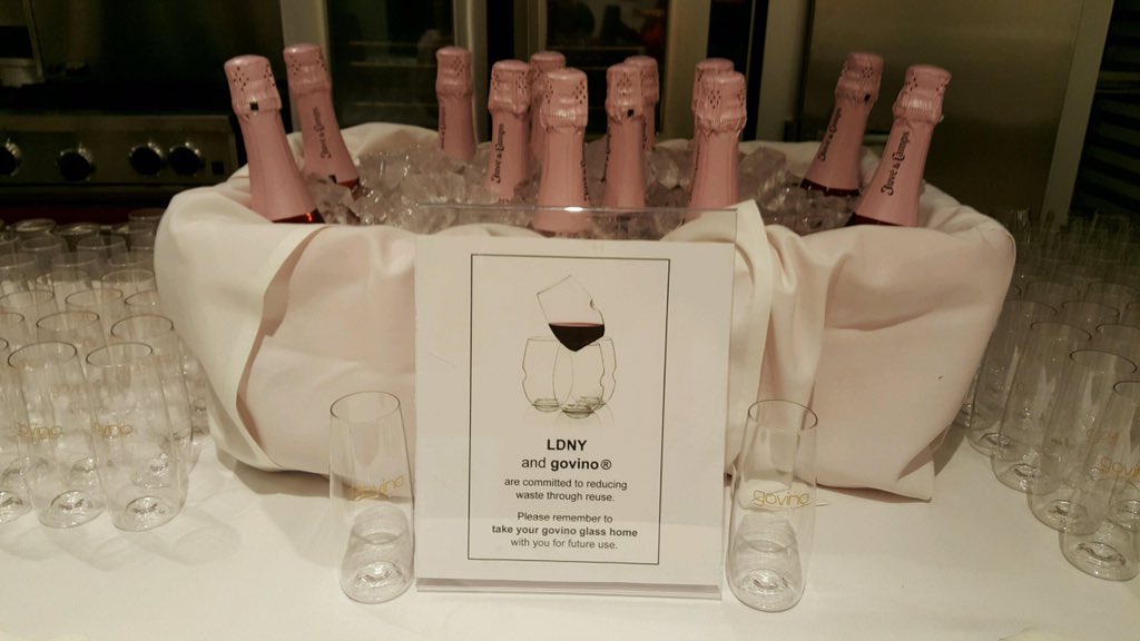RLA_PR's tweet photo. @govino are the go-to glasses for @LesDamesNY #NextBigBite nyc event! https://t.co/fkPPEpOwb0