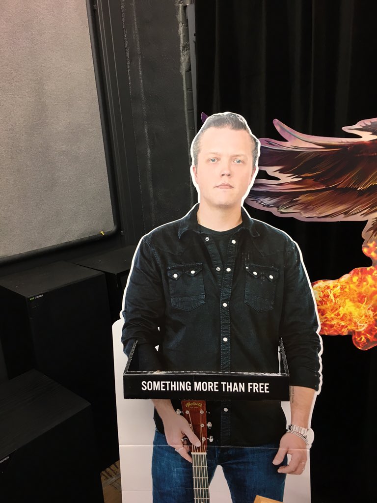 mike_kinane's tweet photo. Ran into @JasonIsbell in a Boise record store. I thought he was playing @TheRyman tonight. #fastplane https://t.co/92GbMYZVGD