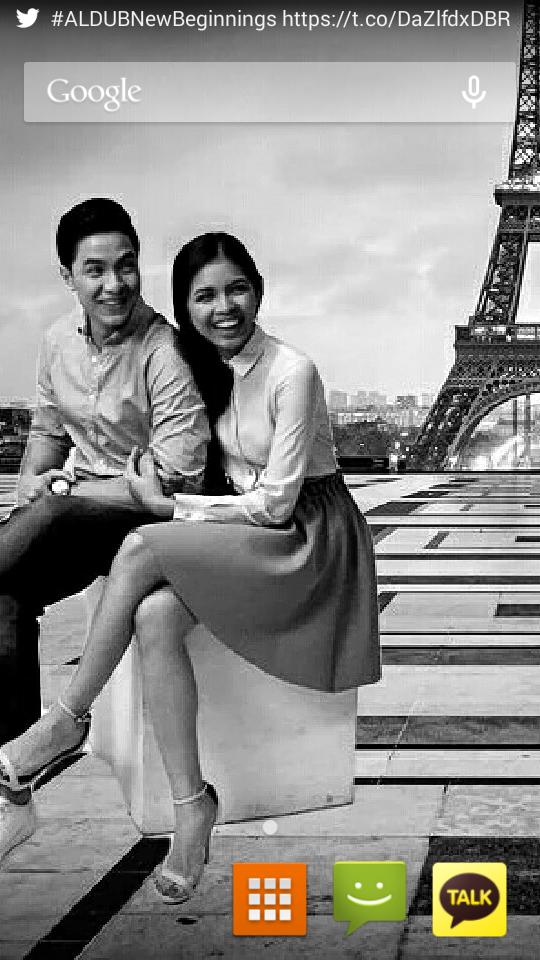 dharlocampooo's tweet photo. Sharing my new wallpaper. Tatak AldubFan! Wooh. THANK YOU SA GMWA
@mainedcm @aldenrichards02 
-E
#ALDUBNewBeginnings https://t.co/0FbEiKslYh