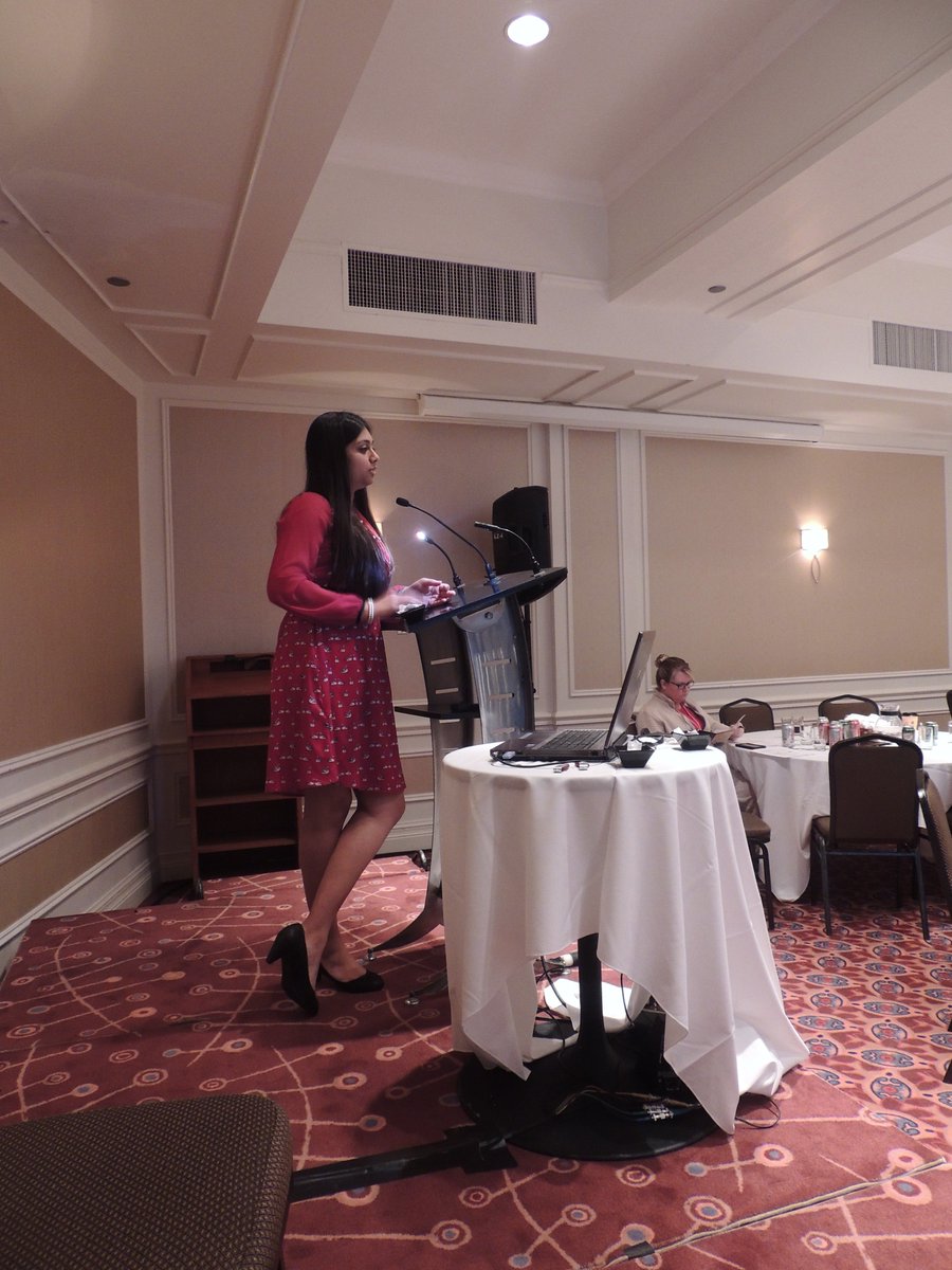 UHN_PACouncil's tweet photo. Our very own @MaitryCCPA, Rad Onc PA presenting about a patient's Oncology journey at #CAPA2015 @CAPAACAM @RadMedPM https://t.co/DmbiM9PVGM