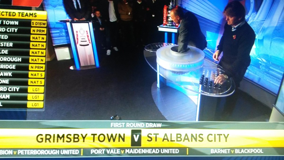 OsloSaint's tweet photo. Here it is. Away to Grimsby #nlnor #flnor #FAcup https://t.co/WJ2lj5ZSYr