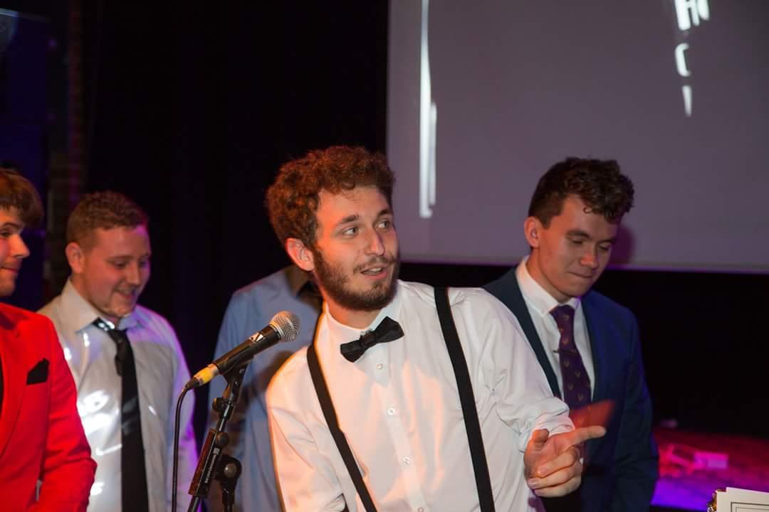harrypfield's tweet photo. A few of the amazing pictures from last night's awards. So happy we got best behind the scenes! #unit56 #solenttv48 https://t.co/kIYzRlmlbs