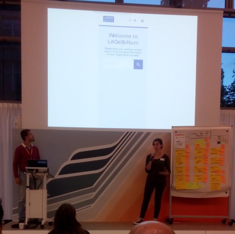 spacedogXYZ's tweet photo. Had a great weekend at #refugeehackathon working with @lagesonum team. Our mission report at https://t.co/S56xhRnO3j https://t.co/PZT1DHcZxS