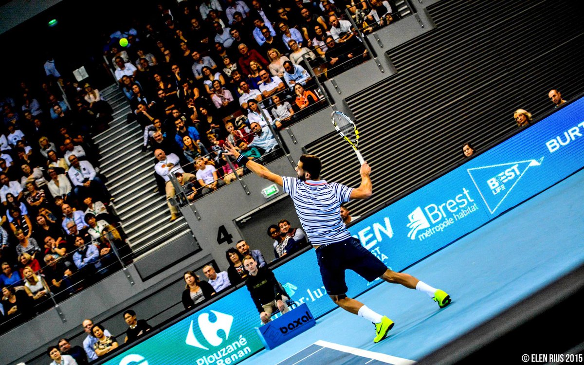 ElenRius's tweet photo. #OpenBrestArena : @benoitpaire #ATPChallenger https://t.co/GHlxiVNY2C