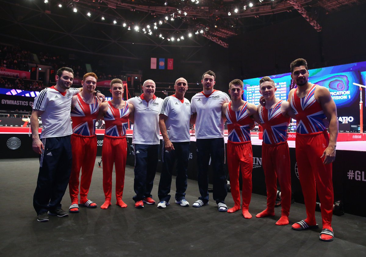 Third with three to go at #Glasgow2015 means <a href="/BritGymnastics/">British Gymnastics</a> men are on their way to Rio!! #EveryRoadtoRio