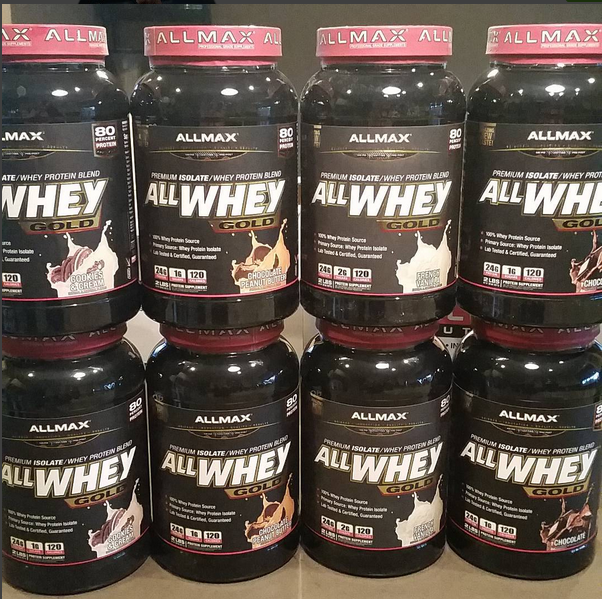 ALLMAX's tweet photo. #allwheygold Hitting shelves this week! #usaonly #teamallmax #getprotein #iamextreme #five #delicious #Flavors https://t.co/MZO6rW6k4i