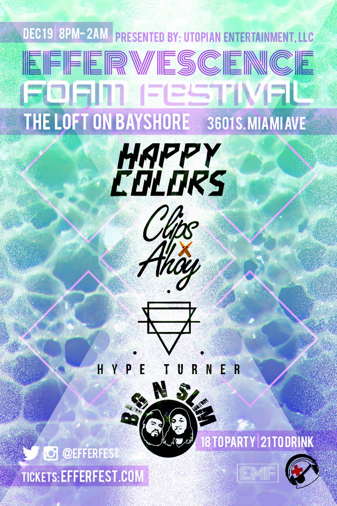 EFFERFEST's tweet image. #EFFERFESTMIAMI 2015 LINEUP CONFIRMED!