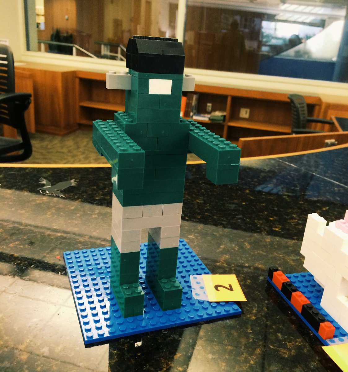 RBHouseUL's tweet photo. This guy is gonna haunt you for 5 MORE DAYS. That's right: #HouseLegos Halloween Contest has been EXTENDED to 10/30. https://t.co/SWKLrfm3HG