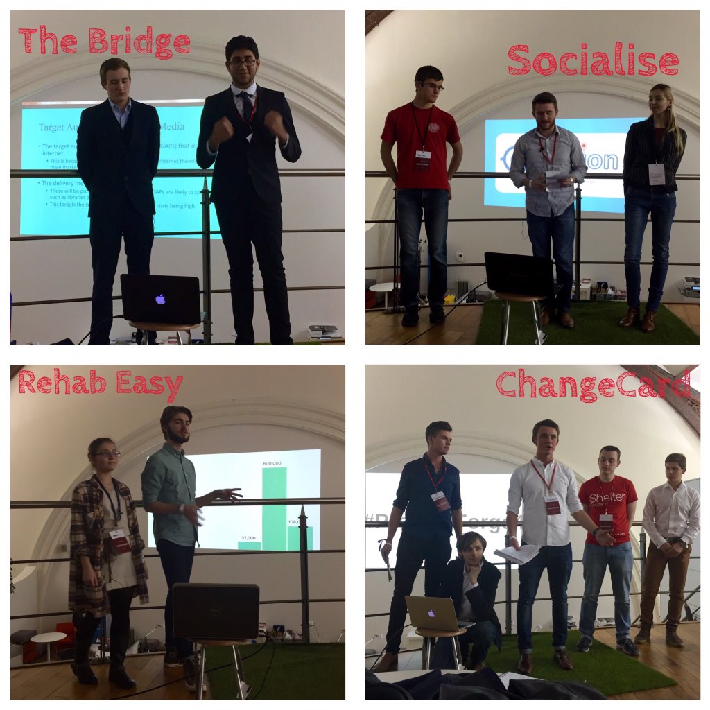 FutureXGlobal's tweet photo. Here's the 4 finalists of #ProductForge4, all about #business4good. Who's gonna win and come to #SUS15 with us? https://t.co/f323Ka07Yh