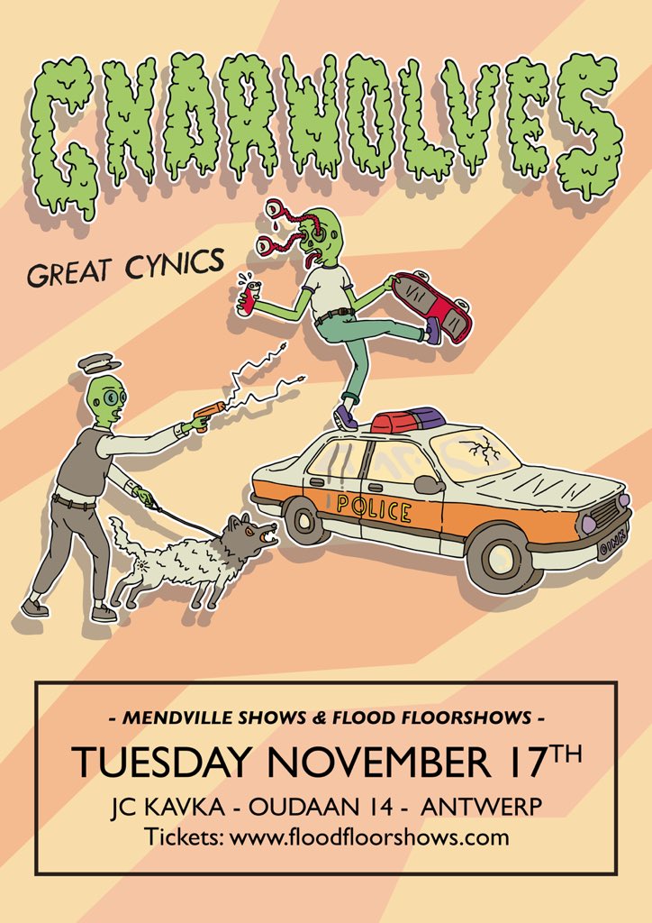 Floodhc's tweet photo. @great_cynics and Coma Commander joining the line-up! November 17th at @Kavkavzw, tickets at https://t.co/O17CYsqafs https://t.co/OVuXevTnKE