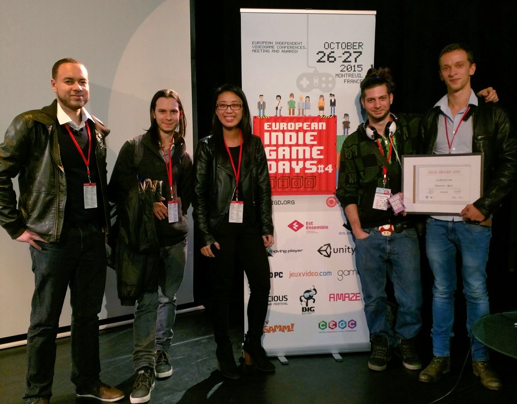 CEGConf's tweet photo. And the winner for @EIGD2015 Originalité Award is Cubikolor developed by @Fractal_Box, who will come to #CEGC2016 https://t.co/Vdld4JOzgC