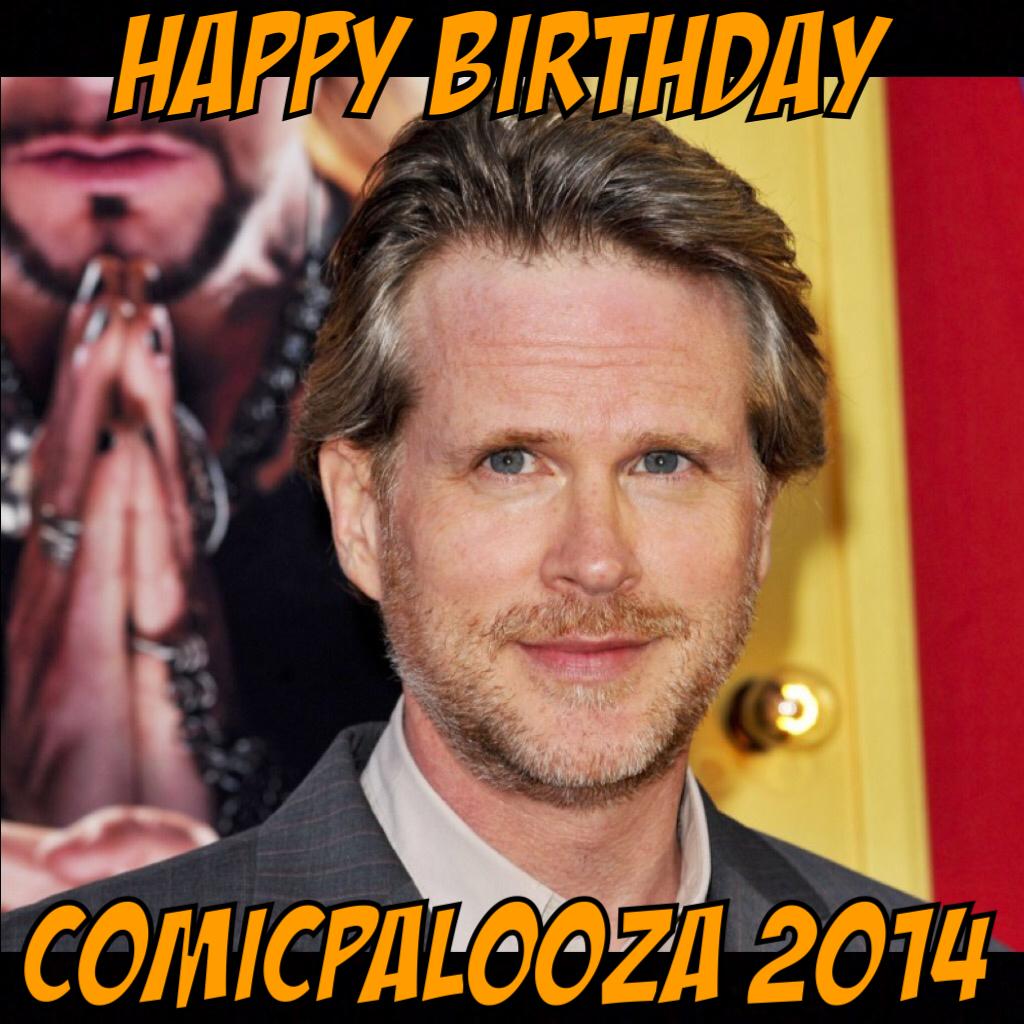 Happy birthday to the great Cary Elwes He was a 2014 guest!  