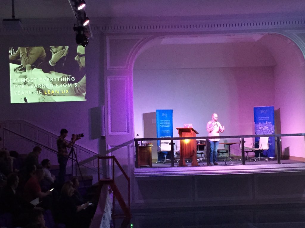 syeefk's tweet image. @jboogie with Almost Everything I've Learned From 5 Years of Lean UX #LeedsTechHub
cc: @danorak @UXKatie @PWhiley