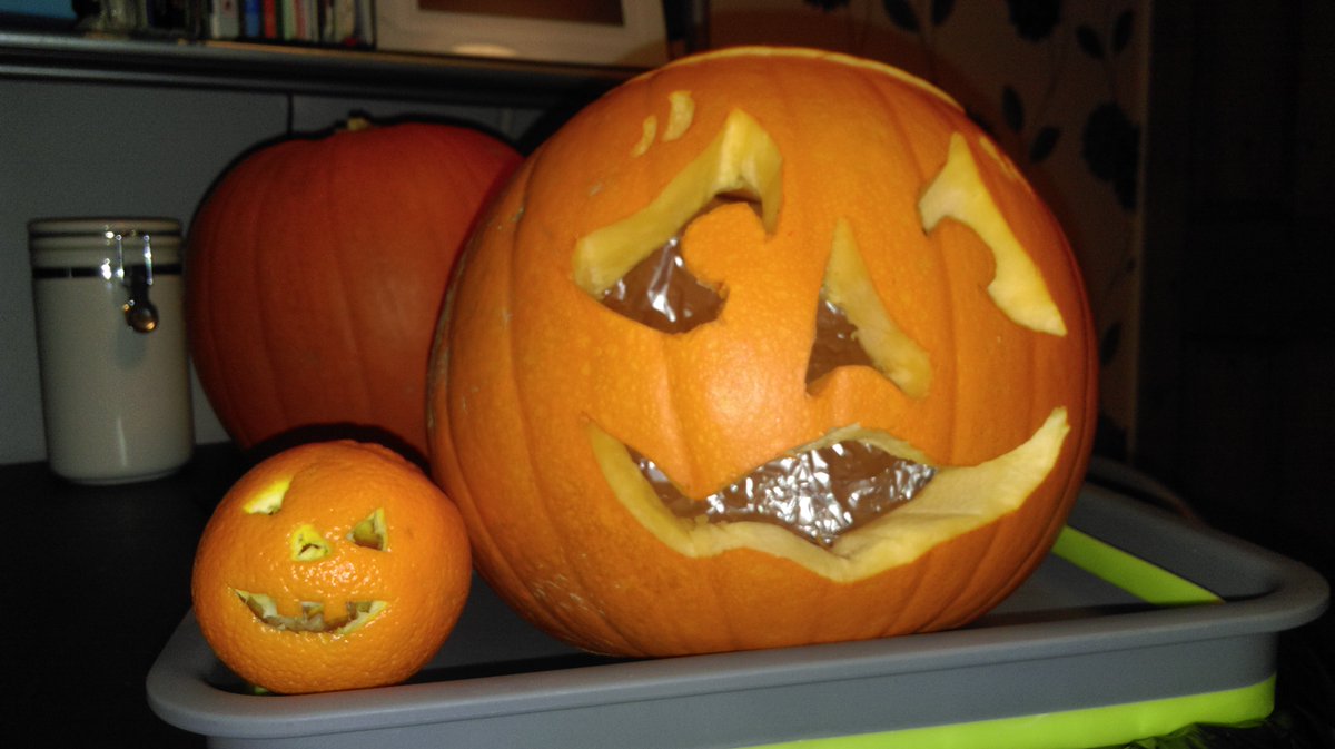 FunSciDorset's tweet photo. So it's National Pumpkin Day today, celebrated with a pumpkin eruption @putlakefarm - photo pre event @Dorset_Hour https://t.co/Ig2p5zjKqK