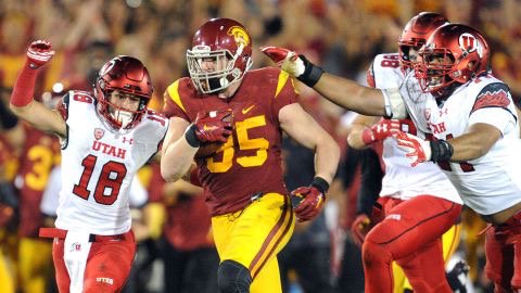 USC linebacker Cameron Smith of Granite Bay named Pac-12 Defensive Player of the Week after 3-pick gem vs Utah