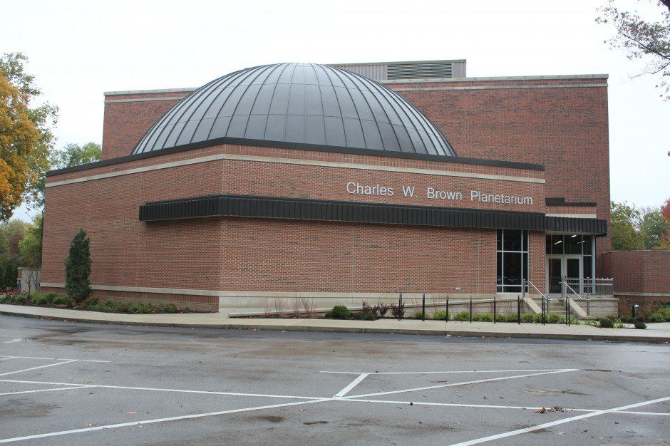 INTorchRelay's tweet photo. #Stop49 Thing to Do: Charles W. Brown Planetarium is the state's largest indoor view of the stars. #92counties https://t.co/Dq5DaVHBy9