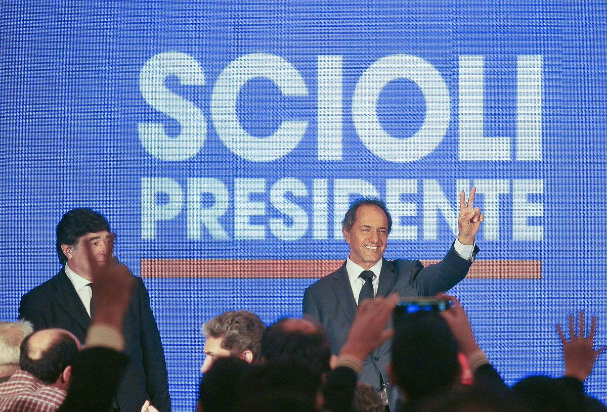 Si hay algo que me caracteriza es la voluntad, y tengo la fe de que los argentinos me van a elegir como presidente.