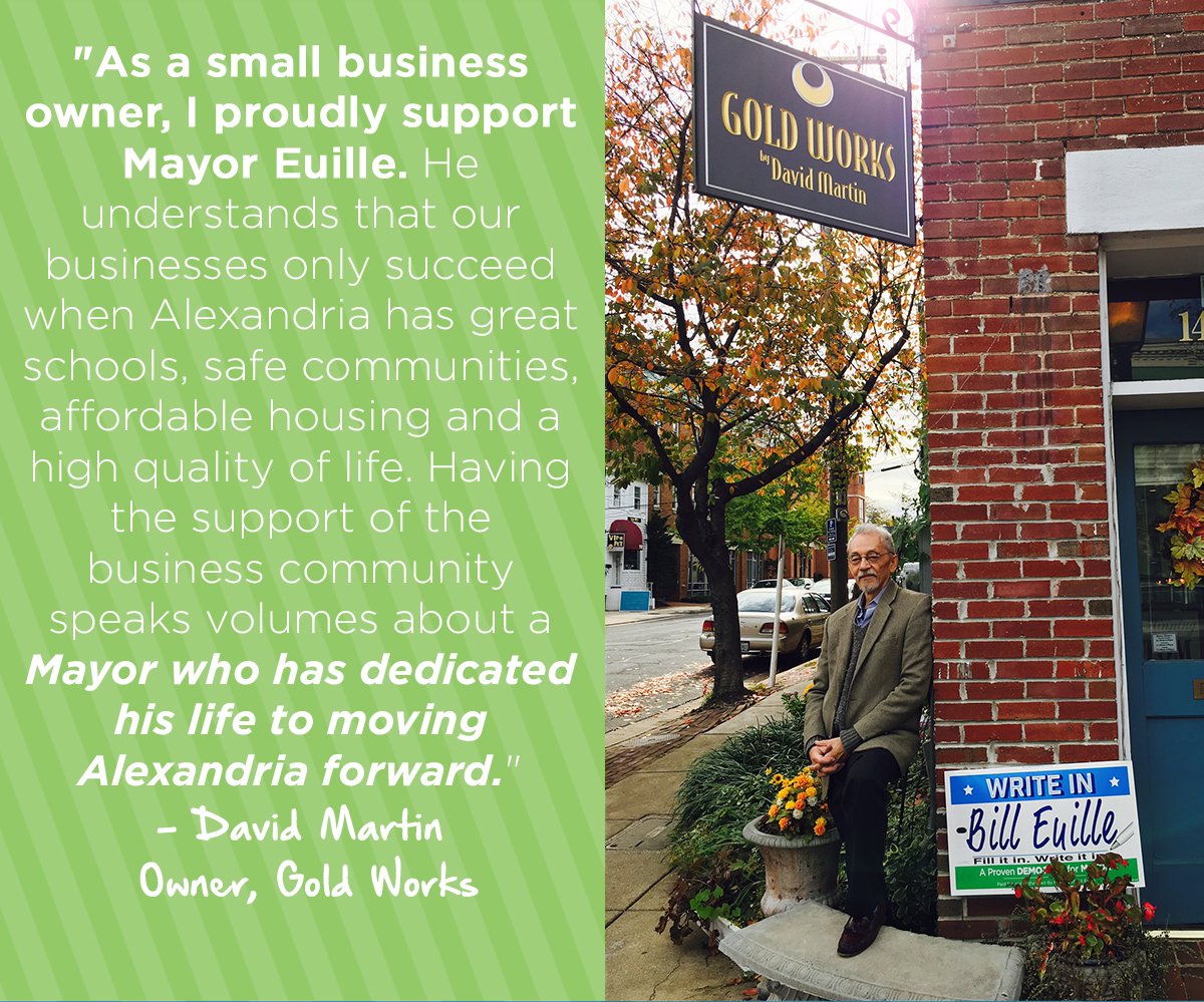 BillEuille's tweet photo. I am proud to receive the endorsement of David Martin and other members of the business community. https://t.co/AW3AtpKYf8