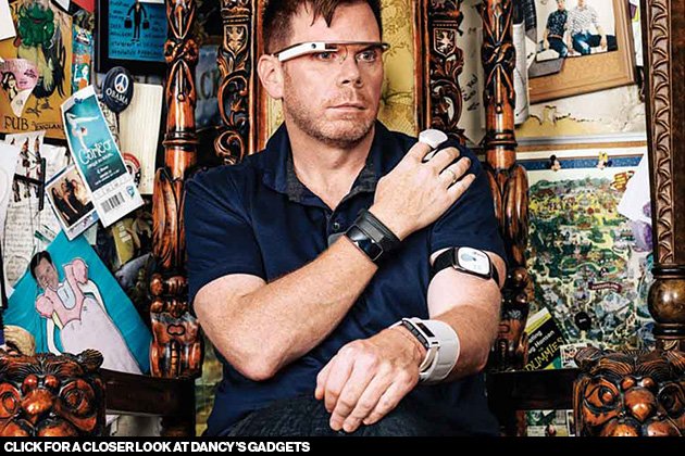 HCExecGroup's tweet photo. #ChrisDancy wears 10 devices or carries 13 more in his home & car What did he discovered about his #health? @drnic1 https://t.co/yLLSBPz9JJ
