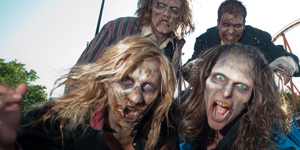 sixflagsDK's tweet photo. The end is near. Only 1 weekend left of #FrightFest. #TryNotToScream. Save w/Coke: https://t.co/BwejEs1sF3 https://t.co/3kdwEM9nv3