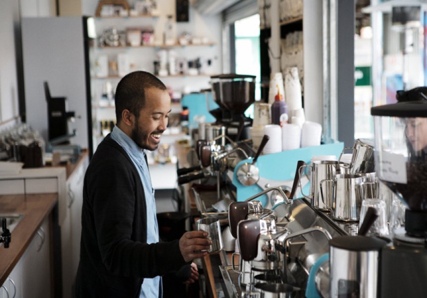 .<a href="/padrecoffee/">Padre Coffee</a> has a nook at <a href="/VicMarket/">Victoria Delapasse</a>: get your caffeine hit and your groceries at once. broadsheet.com.au/melbourne/food…