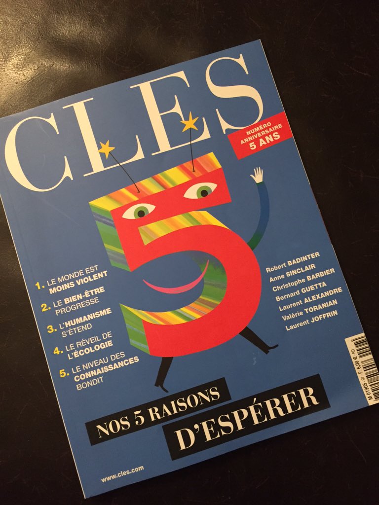 prisca_cosiblog's tweet photo. #cosiblog vous recommande le numéro anniversaire de @CLES_magazine joyeux anniversaire ! https://t.co/hloyCBvr1l